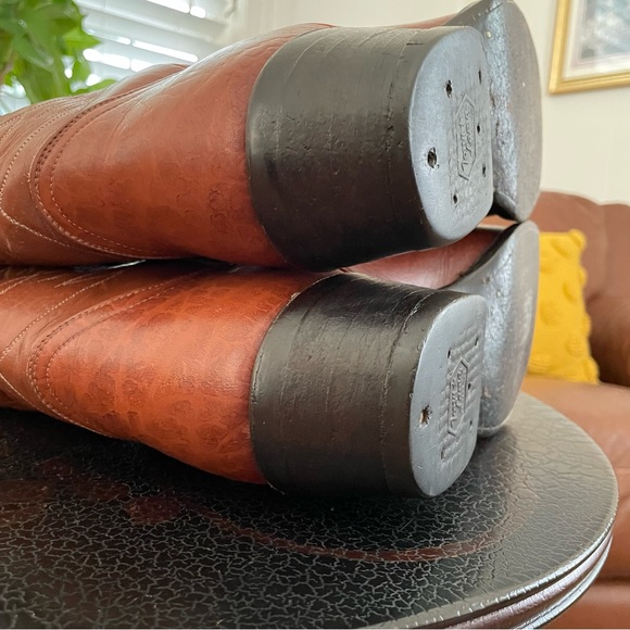 Tony Lama Vintage Western Boots men’s size 8EEE - Picture 5 of 10